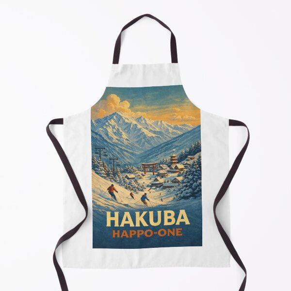 Item preview, Hakuba Happo-One Ski Resort in the Northern Japanese Alps, Nagano Prefecture designed and sold by Aryabek.
