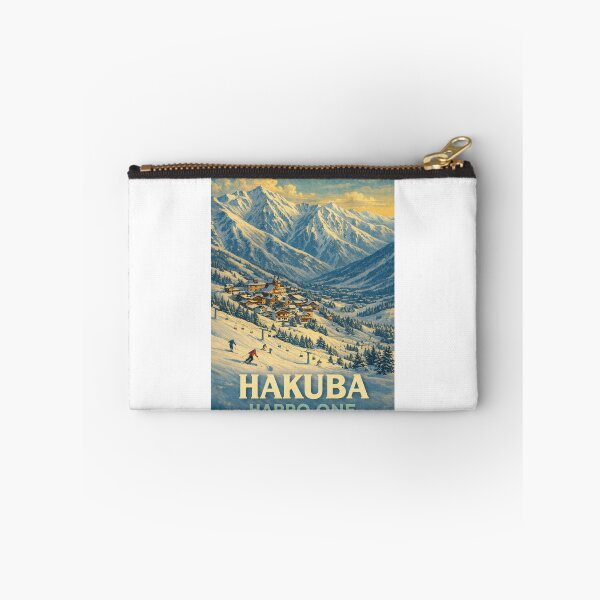 Item preview, Snowy Slopes and Alpine Village at Hakuba Happo-One, Japan Alps designed and sold by Aryabek.