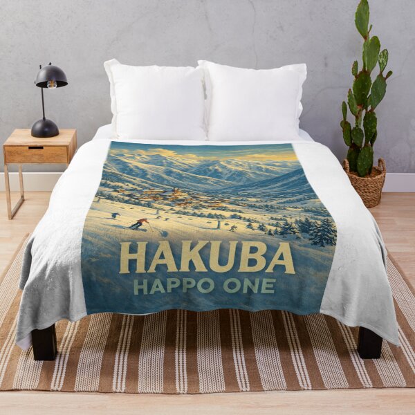 Item preview, Snowy Slopes and Alpine Village at Hakuba Happo-One, Japan Alps designed and sold by Aryabek.