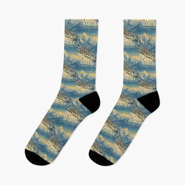 Item preview, Snowy Slopes and Alpine Village at Hakuba Happo-One, Japan Alps designed and sold by Aryabek.