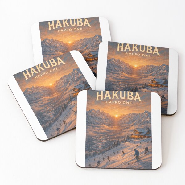 Item preview, Hakuba Happo-One Skiers at Sunset, Nagano Prefecture, Japan designed and sold by Aryabek.