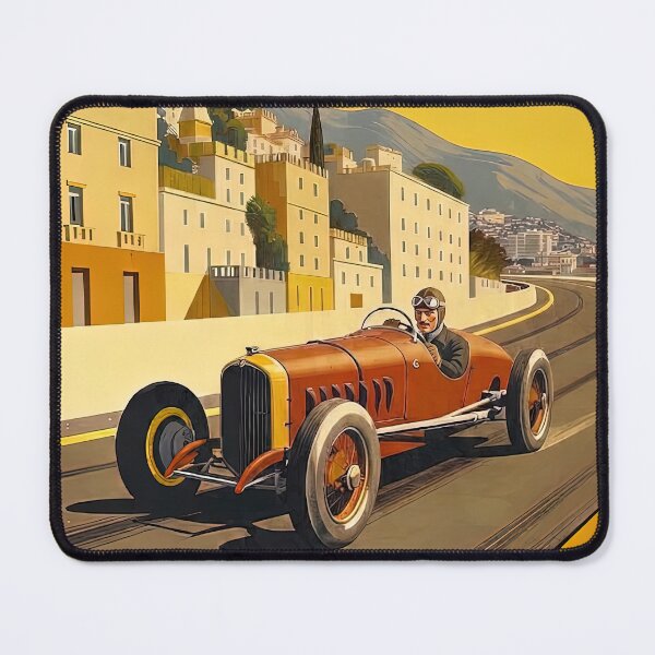 Item preview, Golden Era Grand Prix Monaco 1931 Art designed and sold by purplestake.
