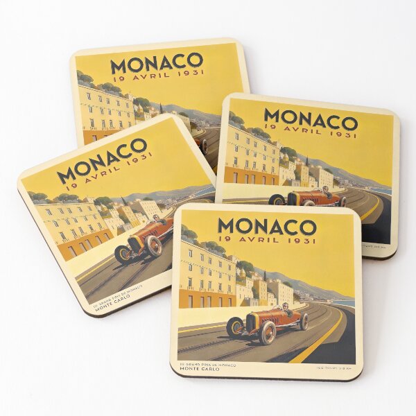 Item preview, Golden Era Grand Prix Monaco 1931 Art  designed and sold by purplestake.