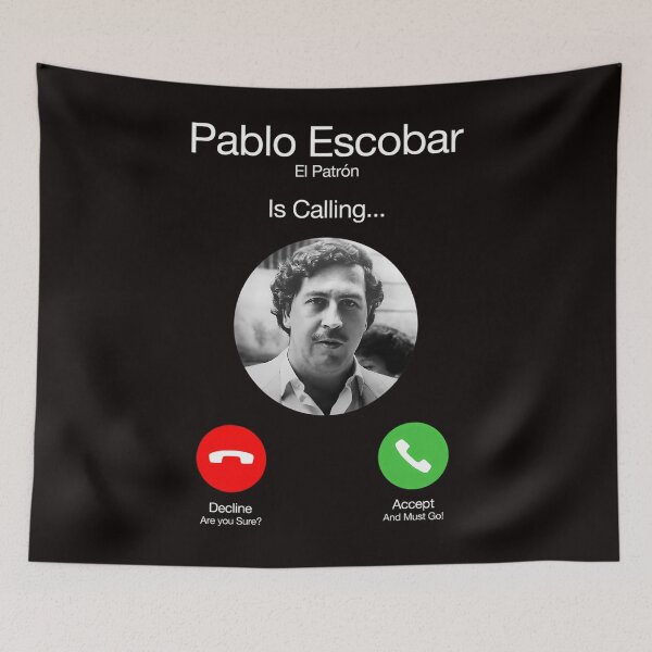 Item preview, Pablo Escobar Calling designed and sold by omari-styles.