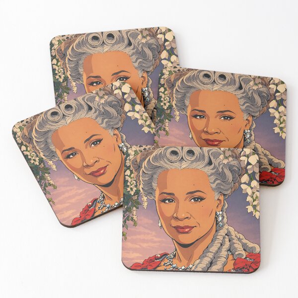Item preview, Golda Rosheuvel, Reina Charlotte, Bridgerton (fan art) designed and sold by PopCultureAndStuff.