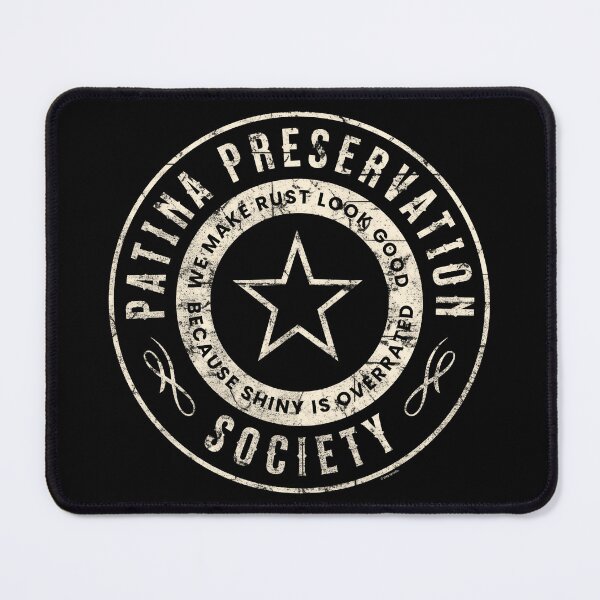 Item preview, Patina Preservation Society  Rust-Loving Garage Art designed and sold by Automotive Art by Greg.