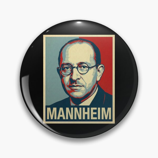 Item preview, Karl Mannheim Hope Style Retro Poster Art designed and sold by DamianRoy88.