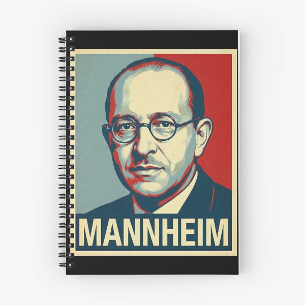 Item preview, Karl Mannheim Hope Style Retro Poster Art designed and sold by DamianRoy88.