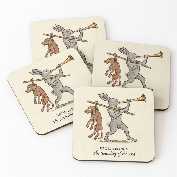 Item preview, Medieval Rabbit: Beware designed and sold by ebrawne.