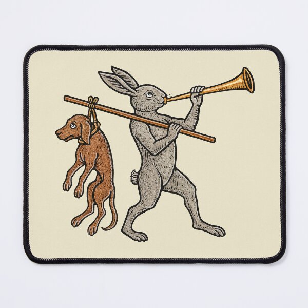 Item preview, Medieval Rabbit: Beware designed and sold by ebrawne.
