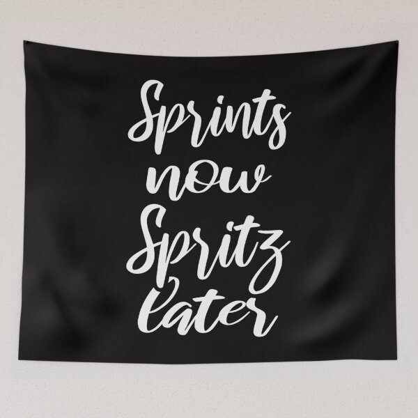 Item preview, Sprints Now Spritz Later Iii designed and sold by omari-styles.