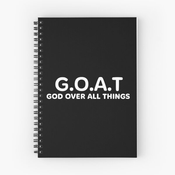 Item preview,  God over all things white font designed and sold by Worship Essentials.