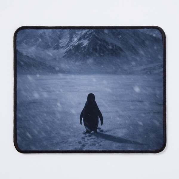 Item preview, Nihilist Penguin Viral Meme T-Shirt – Lonely Penguin Walking to Mountains Graphic Tee designed and sold by iluminal.