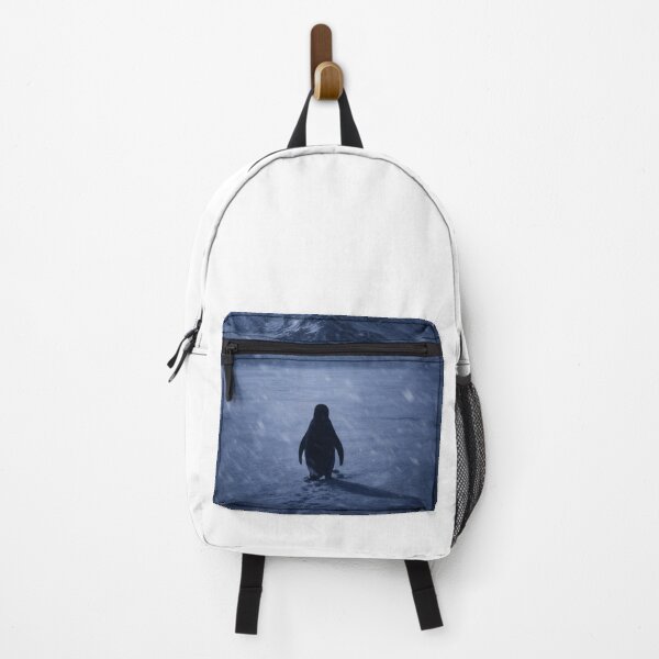 Item preview, Nihilist Penguin Viral Meme T-Shirt – Lonely Penguin Walking to Mountains Graphic Tee designed and sold by iluminal.