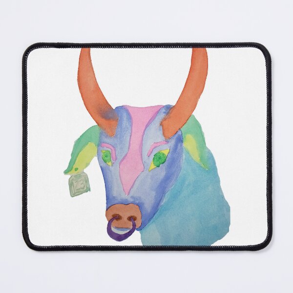 Item preview, blue cow designed and sold by Goozeling.