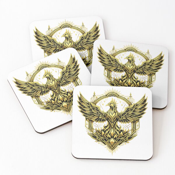 Item preview, Art Deco Phoenix – Premium Apparel T-Shirt & Hoodie Design designed and sold by Brandnew2026.