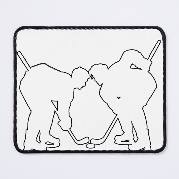 Item preview, Heated rivalry hockey outline designed and sold by GeoGoose.