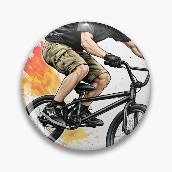Item preview, Urban BMX Jump – Extreme Street Cycling Art designed and sold by Ramiilustraciones.