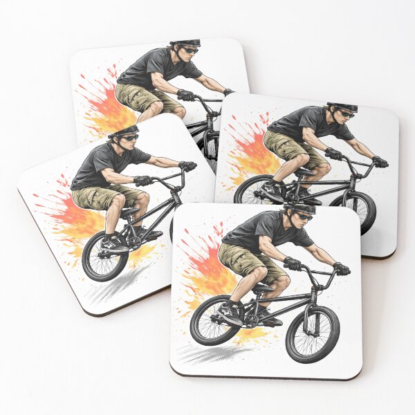 Item preview, Urban BMX Jump – Extreme Street Cycling Art designed and sold by Ramiilustraciones.
