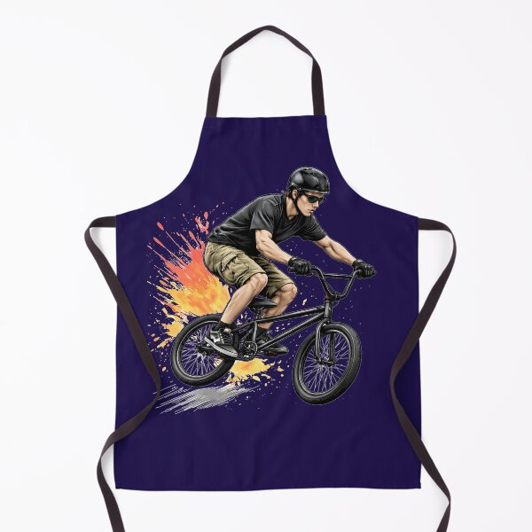 Item preview, Urban BMX Jump – Extreme Street Cycling Art designed and sold by Ramiilustraciones.