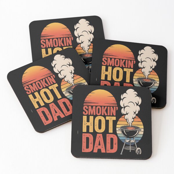Item preview, Smokin Hot Dad Chest Sunset Grill Bbq Daddy Papa designed and sold by Lucaseinar.