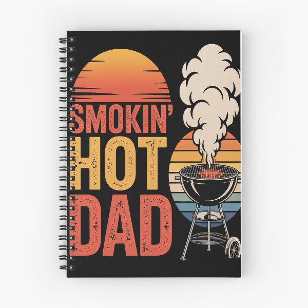 Item preview, Smokin Hot Dad Chest Sunset Grill Bbq Daddy Papa designed and sold by Lucaseinar.