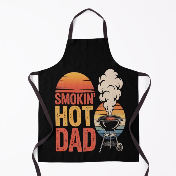 Item preview, Smokin Hot Dad Chest Sunset Grill Bbq Daddy Papa designed and sold by Lucaseinar.