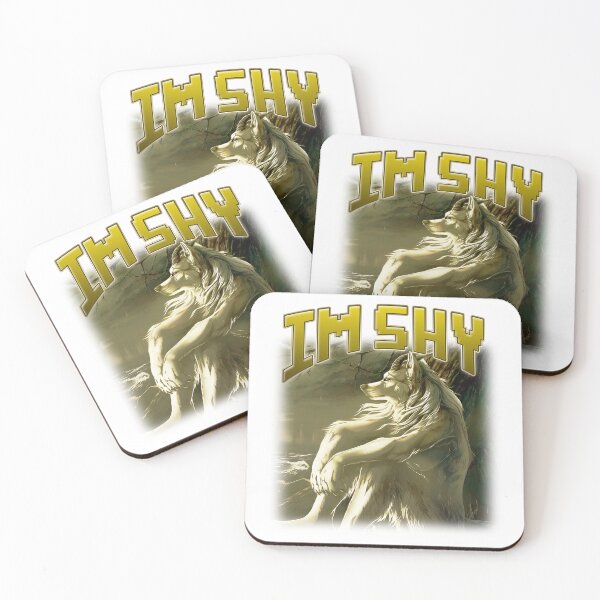 Item preview, Im Shy Alpha Male Wolf designed and sold by bngfx.
