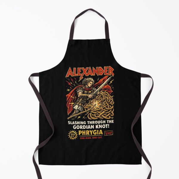 Item preview, Alexander the Great – Slashing Through the Gordian Knot | History Concert T-Shirt designed and sold by RollFuzzy.