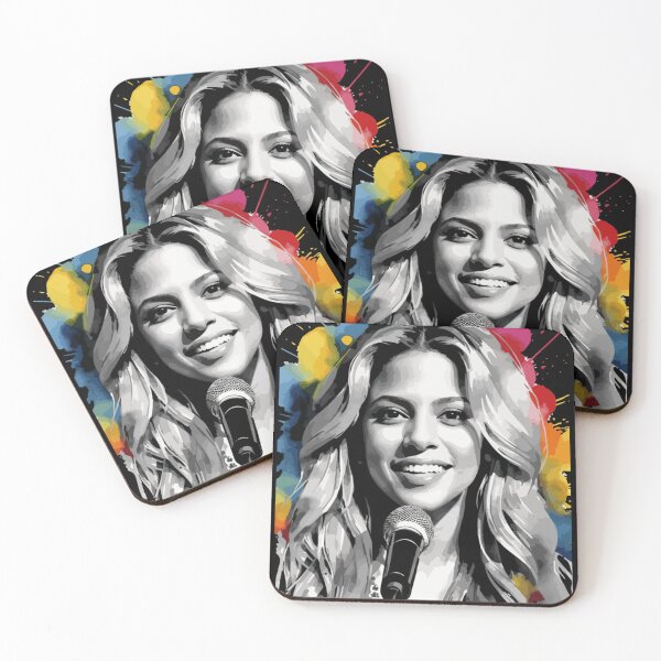 Item preview, Shakira Shakira Live Portrait Graphic Featuring Iconic Smile, Stage Energy designed and sold by BugliSiwes.