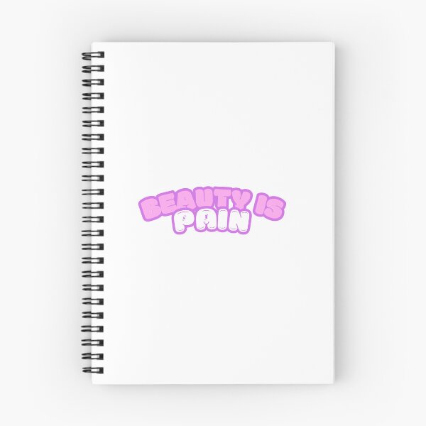 Item preview, Beauty Is Pain - Cute Beauty Biohacker Sticker designed and sold by Stickers For Hackers.