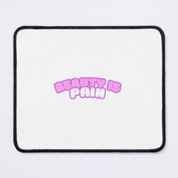 Item preview, Beauty Is Pain - Cute Beauty Biohacker Sticker designed and sold by Stickers For Hackers.