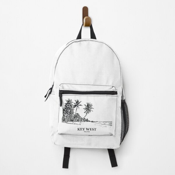 Item preview, Key West FL - Ink Cityscape Illustration designed and sold by Lakeric Cityscapes.