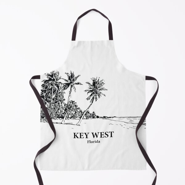 Item preview, Key West FL - Ink Cityscape Illustration designed and sold by Lakeric.