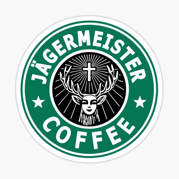 Jägermeister Coffee Pegatina