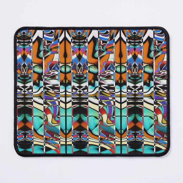 Item preview, Harlequin Style 3D Noise 180 x 360 Frame Combo with black frame designed and sold by Gail Moore.