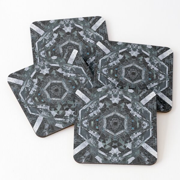 Item preview, Hexagonal Labyrinth: Fractured Crystal Shards designed and sold by mxztar.