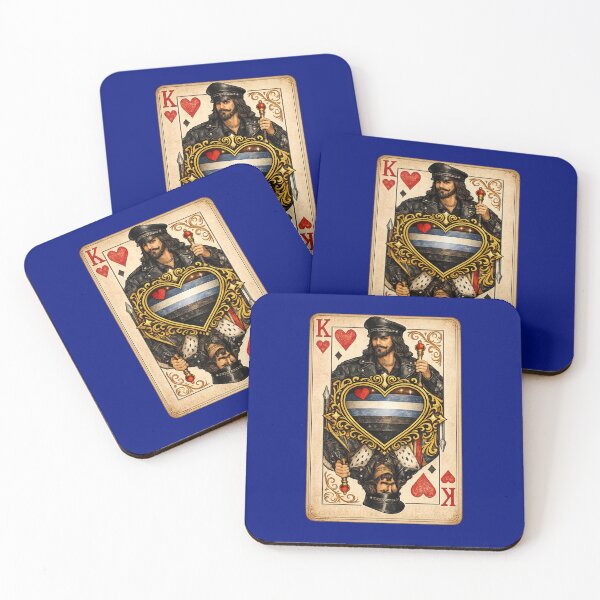 Item preview, Leather flag King of Hearts  designed and sold by JETSETPRIDE.