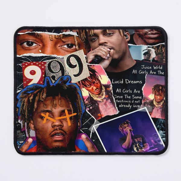Item preview, Juice WRLD Collage Art designed and sold by Bensoncreatives.