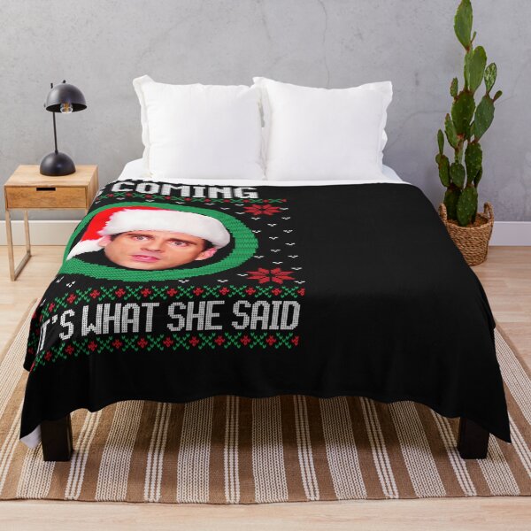 Item preview, The Office Santa Claus Is Coming That'S What She Said designed and sold by ultimate-crayon.