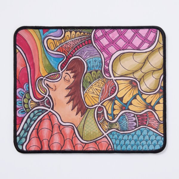 Item preview, zentangle man designed and sold by Goozeling.