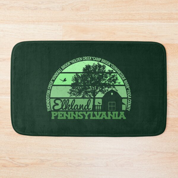 Item preview, Elkland Pennsylvania Sunset Retro Vintage Local Pride Logo designed and sold by CRHPOD20.