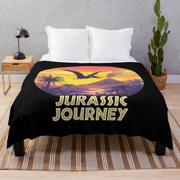 Item preview, Jurassic Journey Dinosaur Landscape Illustration designed and sold by Bensoncreatives.