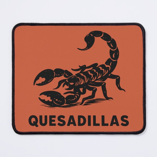 Item preview, Quesadillas Scorpion Vintage Ringer, Burnt Orange Southwestern, Retro Food Lover, 70s Desert Vibes designed and sold by toongstudio.