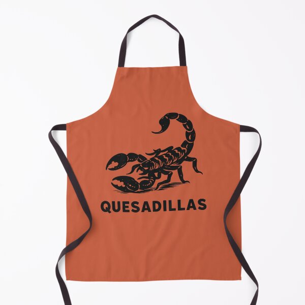 Item preview, Quesadillas Scorpion Vintage Ringer, Burnt Orange Southwestern, Retro Food Lover, 70s Desert Vibes designed and sold by toongstudio.