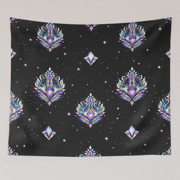 Item preview, cosmic peacock designed and sold by Trove Designs.