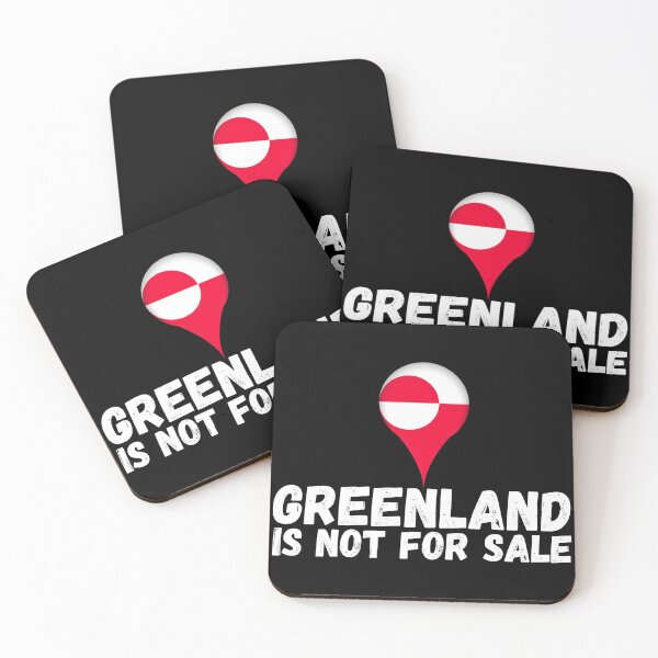 Item preview, Greenland Is Not For Sale | Greenland Sovereignty Political Quote T-Shirt designed and sold by Teetreasure2.