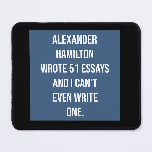 Item preview, Alexander Wrote 51 Essays And I Cant Even Write One In Blue designed and sold by Medsaidkhalouki.