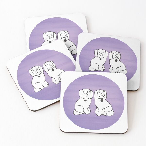 Item preview, The Staffordshire dog figurines are judging you designed and sold by ThisNonsense.