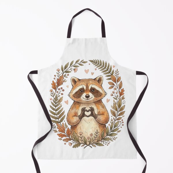 Item preview, Valentine Raccoon Cute Raccoon Love Valentine Raccoon Heart designed and sold by OlakunleOloroz.
